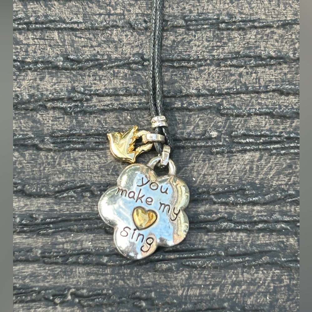 Brighton Love Song / You Make My Heart Sing Necklace NWT